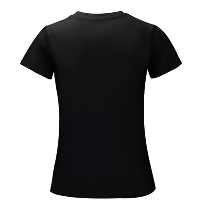 Artist cat fueled by coffee T-Shirt shirts graphic tees lady clothes Woman fashion