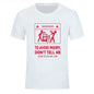 "Don’t Tell Me How To Do My Job" Funny Electrician T-Shirt | Vintage Graphic Tee | Cool Casual Y2K Streetwear Top