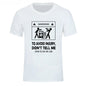 "Don’t Tell Me How To Do My Job" Funny Electrician T-Shirt | Vintage Graphic Tee | Cool Casual Y2K Streetwear Top
